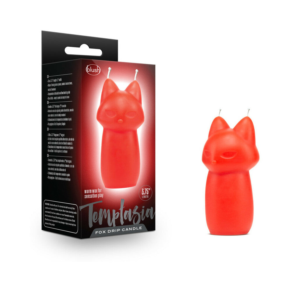 TEMPTASIA FOX DRIP CANDLE RED