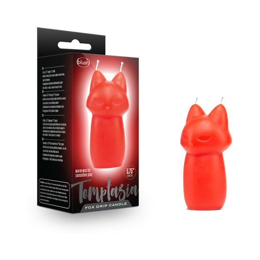 TEMPTASIA FOX DRIP CANDLE RED