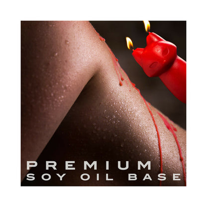 TEMPTASIA FOX DRIP CANDLE RED