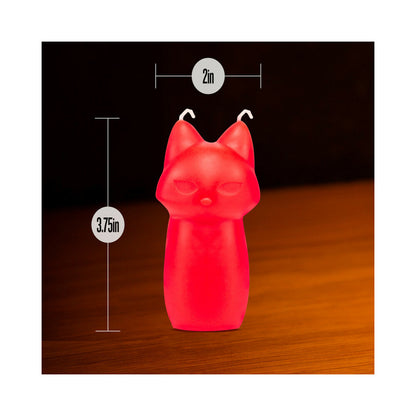 TEMPTASIA FOX DRIP CANDLE RED