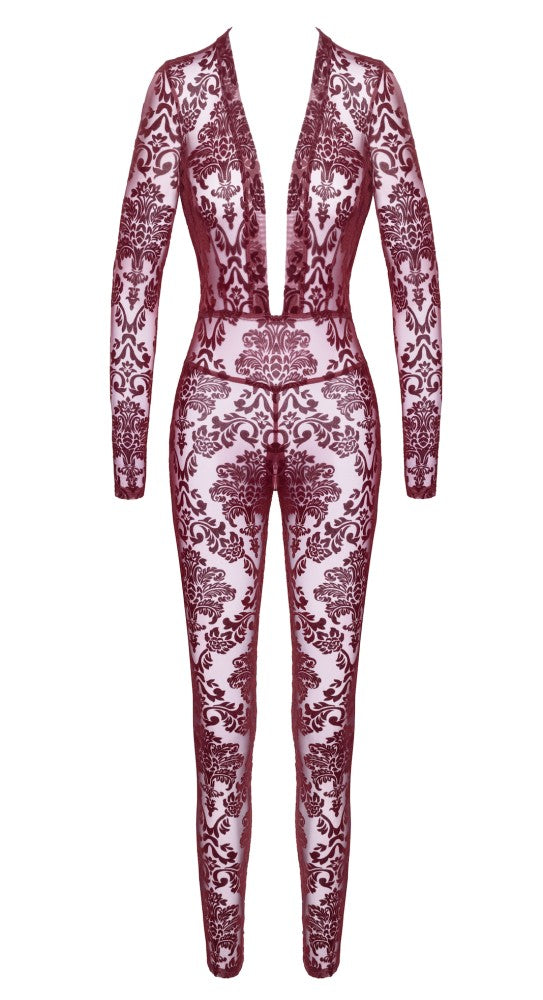 NOIR HANDMADE - KINK ROYAL CATSUIT  S