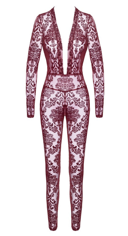 NOIR HANDMADE - KINK ROYAL CATSUIT  S
