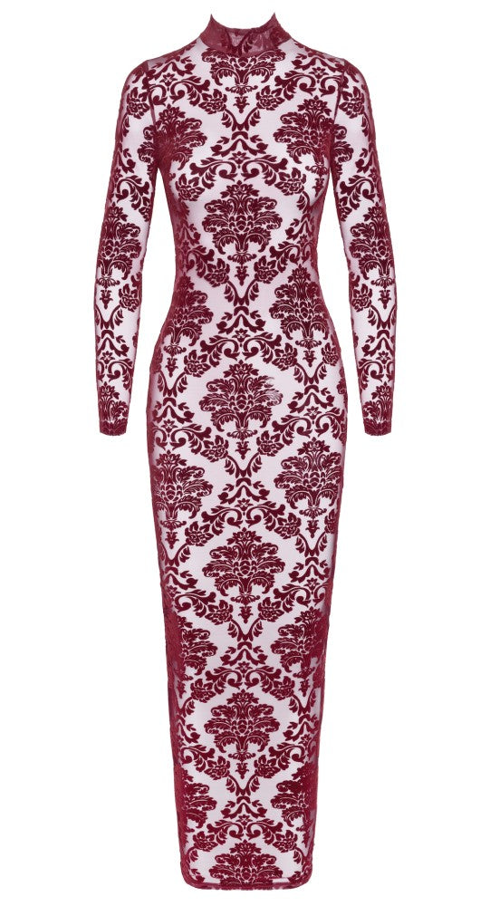 NOIR HANDMADE - KINK ROYAL GOWN/LONG DRESS M