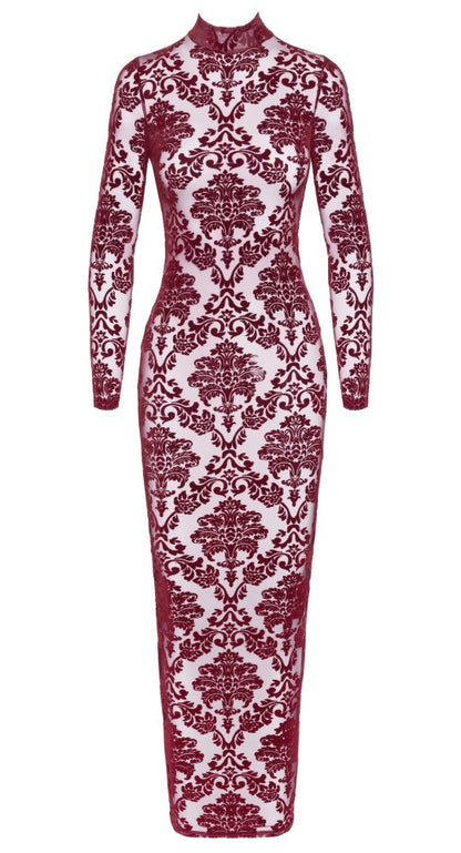 NOIR HANDMADE - KINK ROYAL GOWN/LONG DRESS M