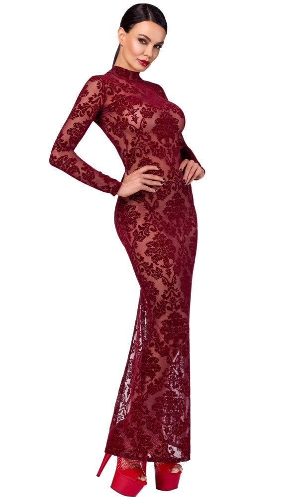 NOIR HANDMADE - KINK ROYAL GOWN/LONG DRESS L