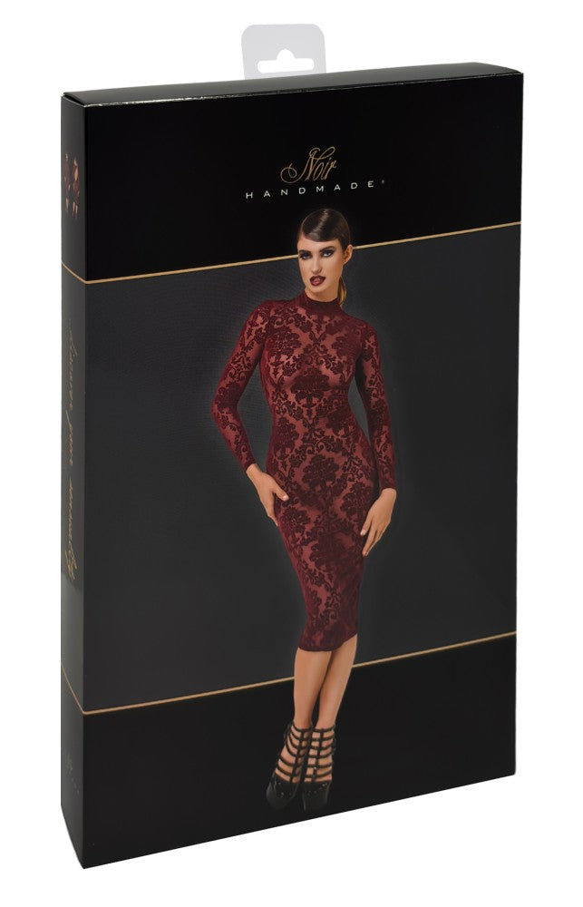 NOIR HANDMADE - KINK ROYAL MIDI DRESS L