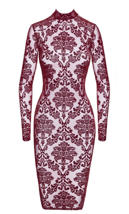 NOIR HANDMADE - KINK ROYAL MIDI DRESS L