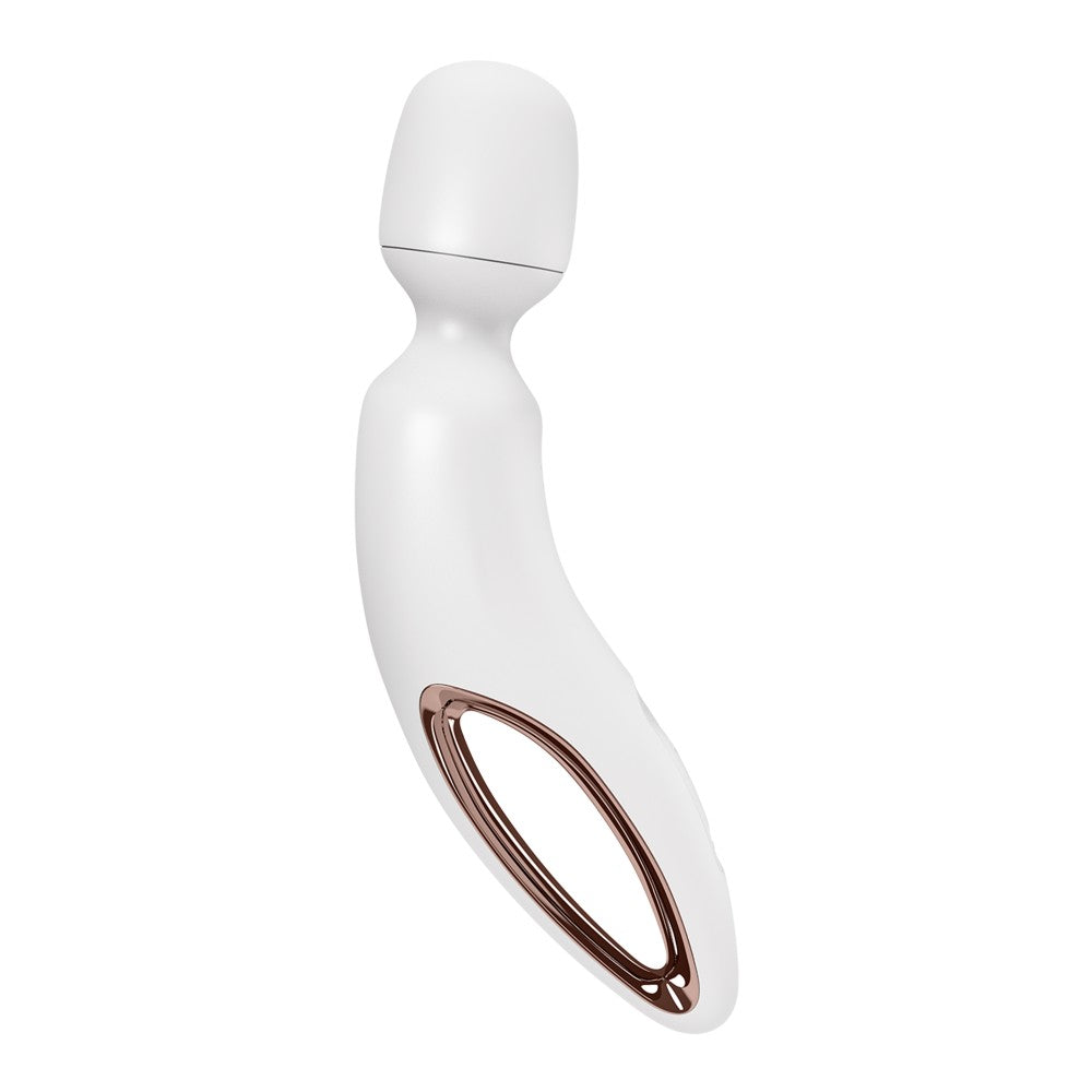SATISFYER - WAND-ERLAND (WHITE/ROSEGOLD)