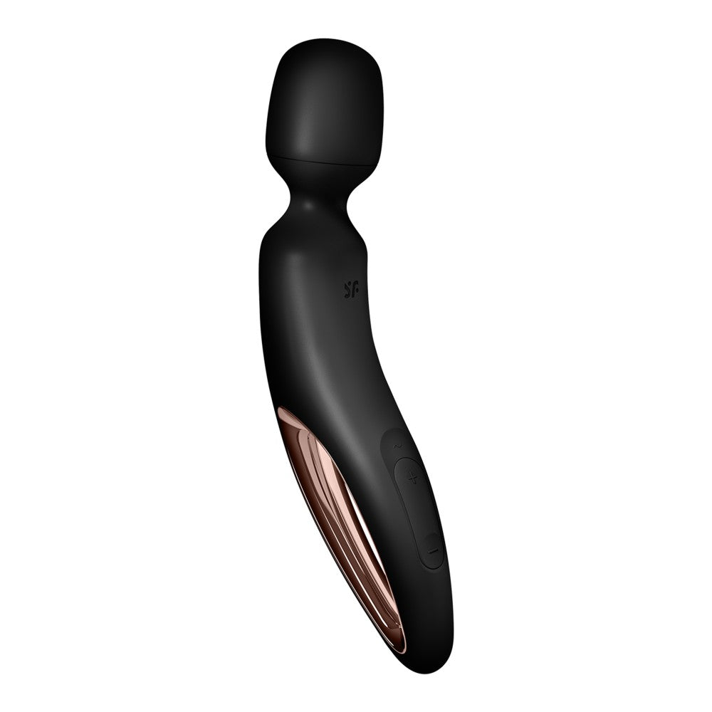 SATISFYER - WAND-ERLAND (BLACK/ROSEGOLD)