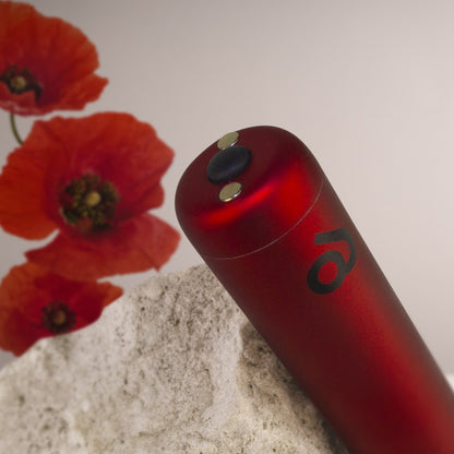 ROCKS-OFF - RO 90 RECHARGEABLE BULLET - POPPY RED