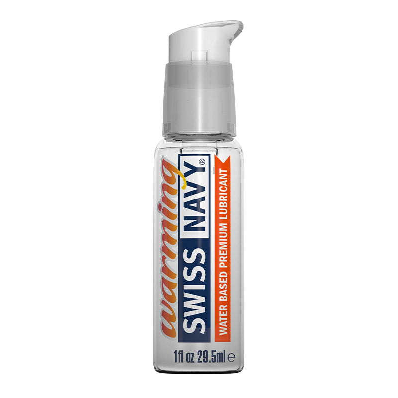 SWISS NAVY WARMING WATER-BASED LUBRICANT 1 OZ.