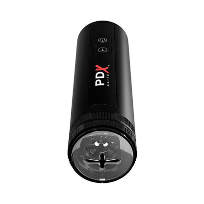 PDX ELITE MOTO BATOR X THRUSTING MASTURBATOR CLEAR/BLACK