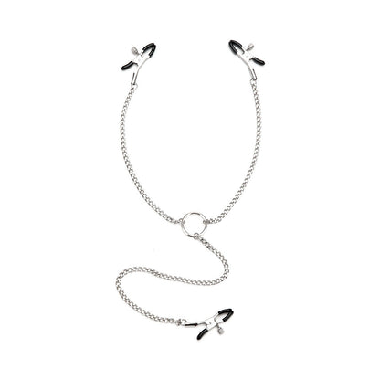 ELECTRIC EEL - LUX FETISH ADJUSTABLE NIPPLE CLIPS & CLIT CLAMP
