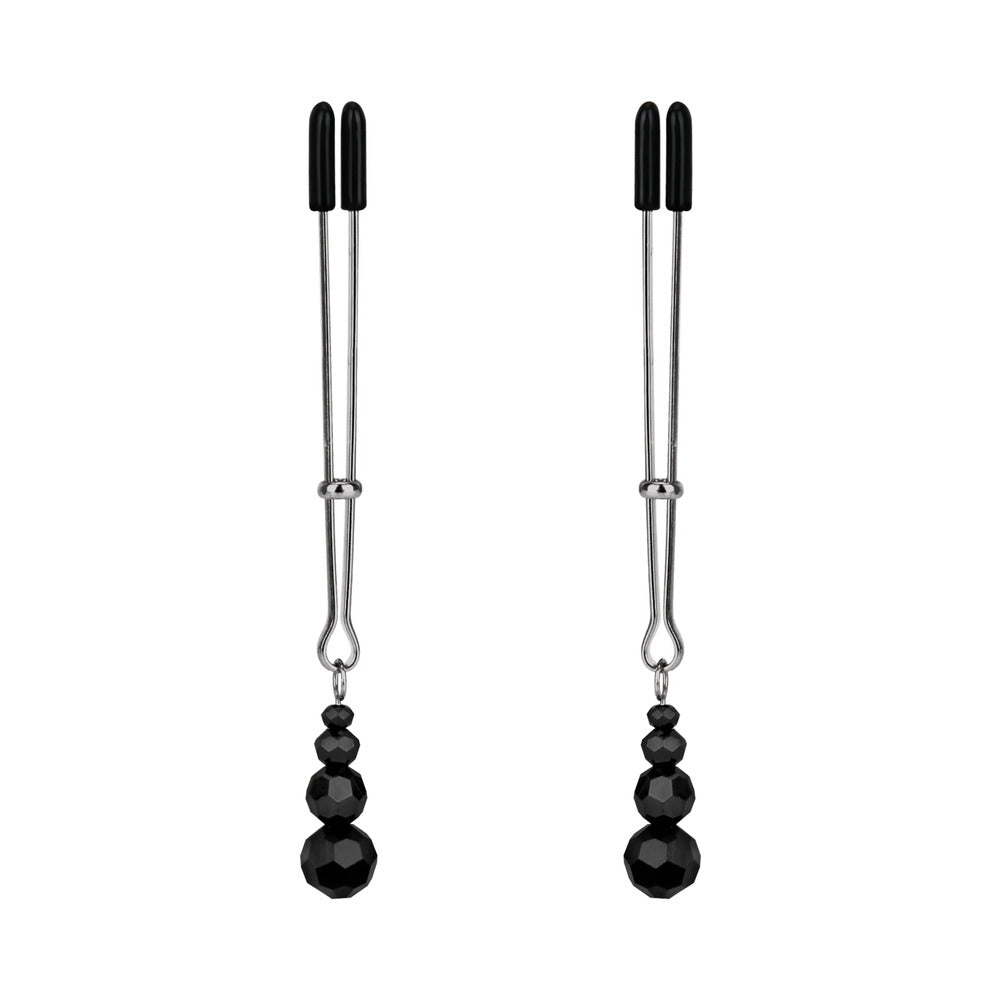 LUX FETISH ADJUSTABLE TWEEZER NIPPLE CLIPS