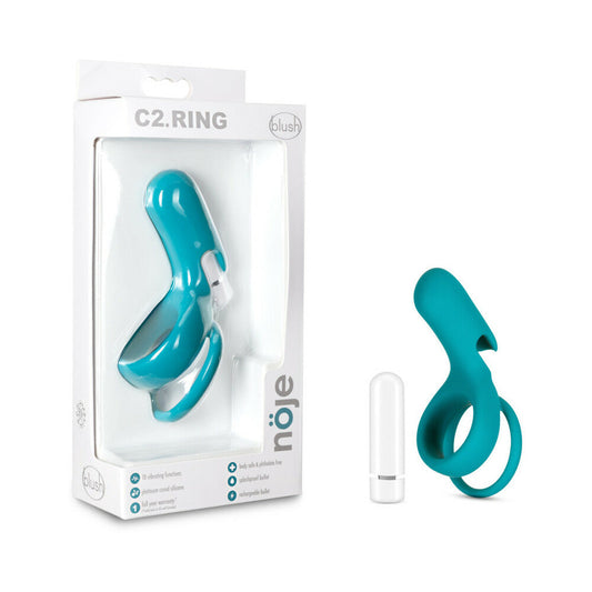 NOJE C2.RING RECHARGEABLE VIBRATING SILICONE COCKRING JUNIPER