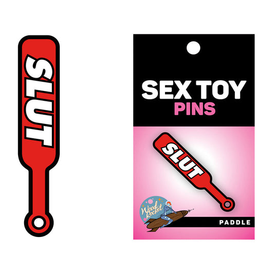 WOOD ROCKET - SEX TOY PIN PADDLE SLUT