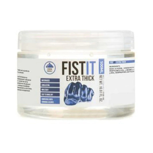 SHOTS - LUBRICANTE ÍNTIMO A BASE DE AGUA FIST IT EXTRA THICK 500ML / 17 OZ.