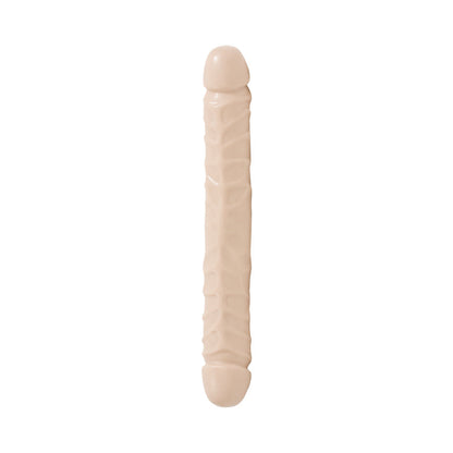 DOC JOHNSON - JR. DOBLE CABEZAL: 30,5 CM X 3,8 CM (COLOR PIEL)