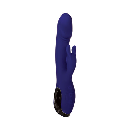 EVOLVED - BUNNY BUDDY RECHARGEABLE SILICONE RABBIT VIBRATOR BLUE