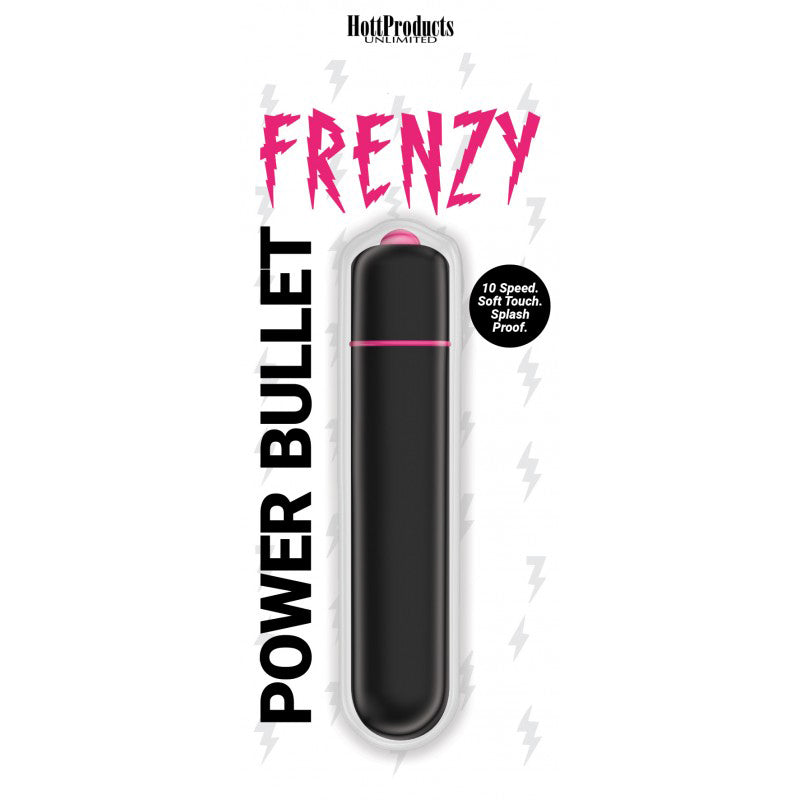 FRENZY - POWER BULLET- BLACK - 10 SPEEDS