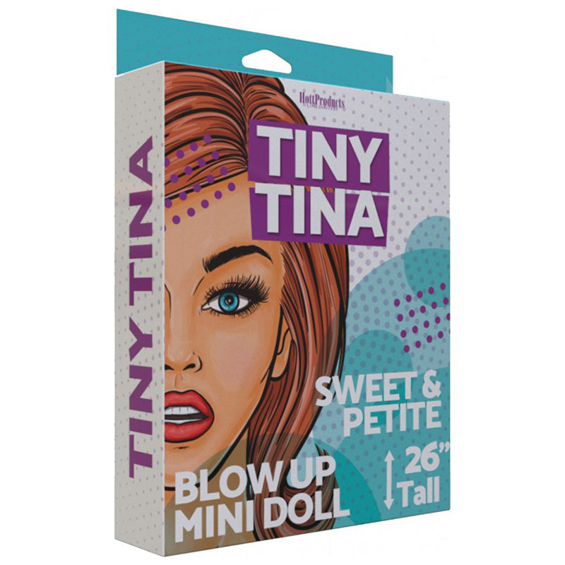 HOTT PRODUCTS - TINY TINA - MUÑECA INFLABLE TAMAÑO PEQUEÑO 26"