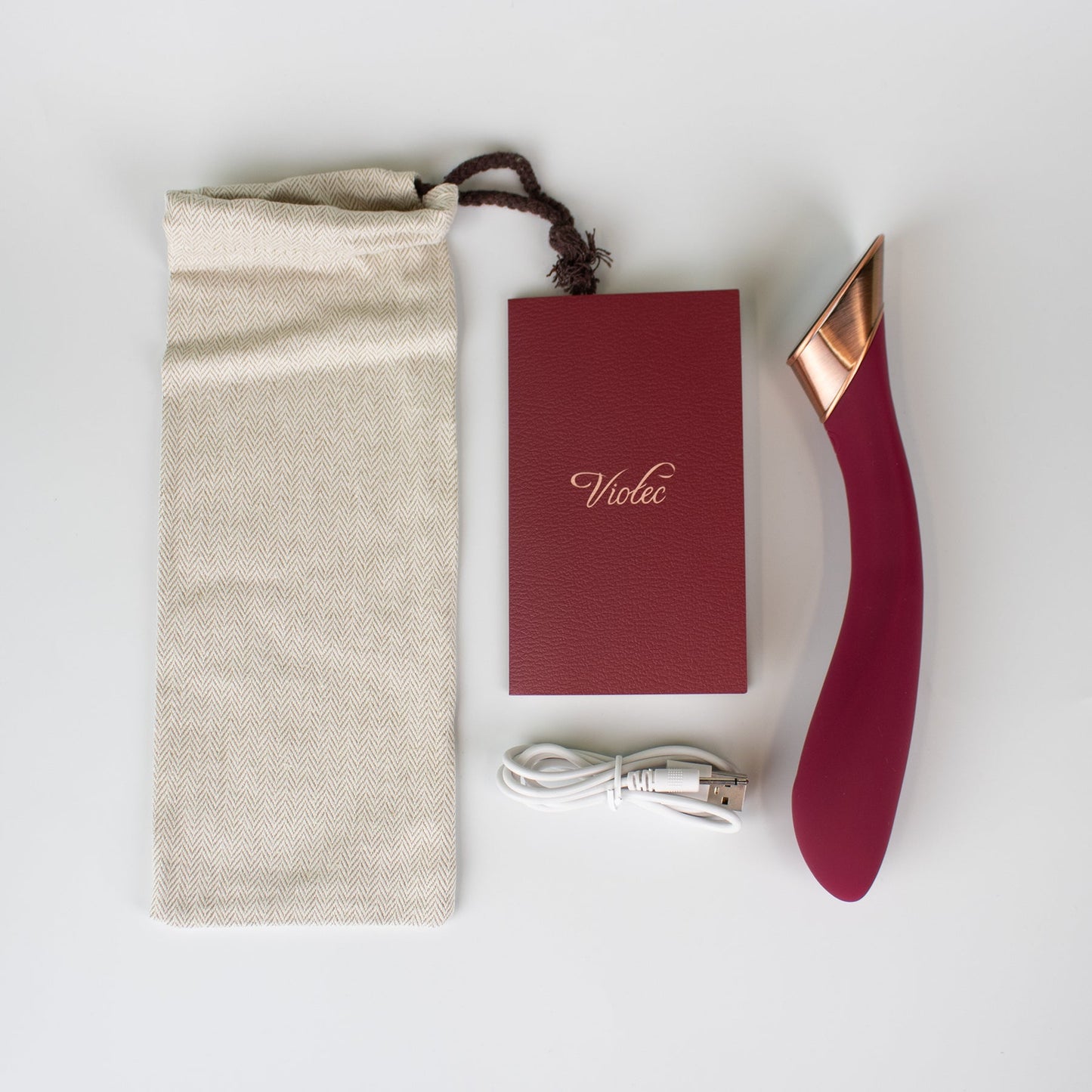 VIOTEC - MANTO TOUCH PANEL G-SPOT VIBRATOR WINE RED