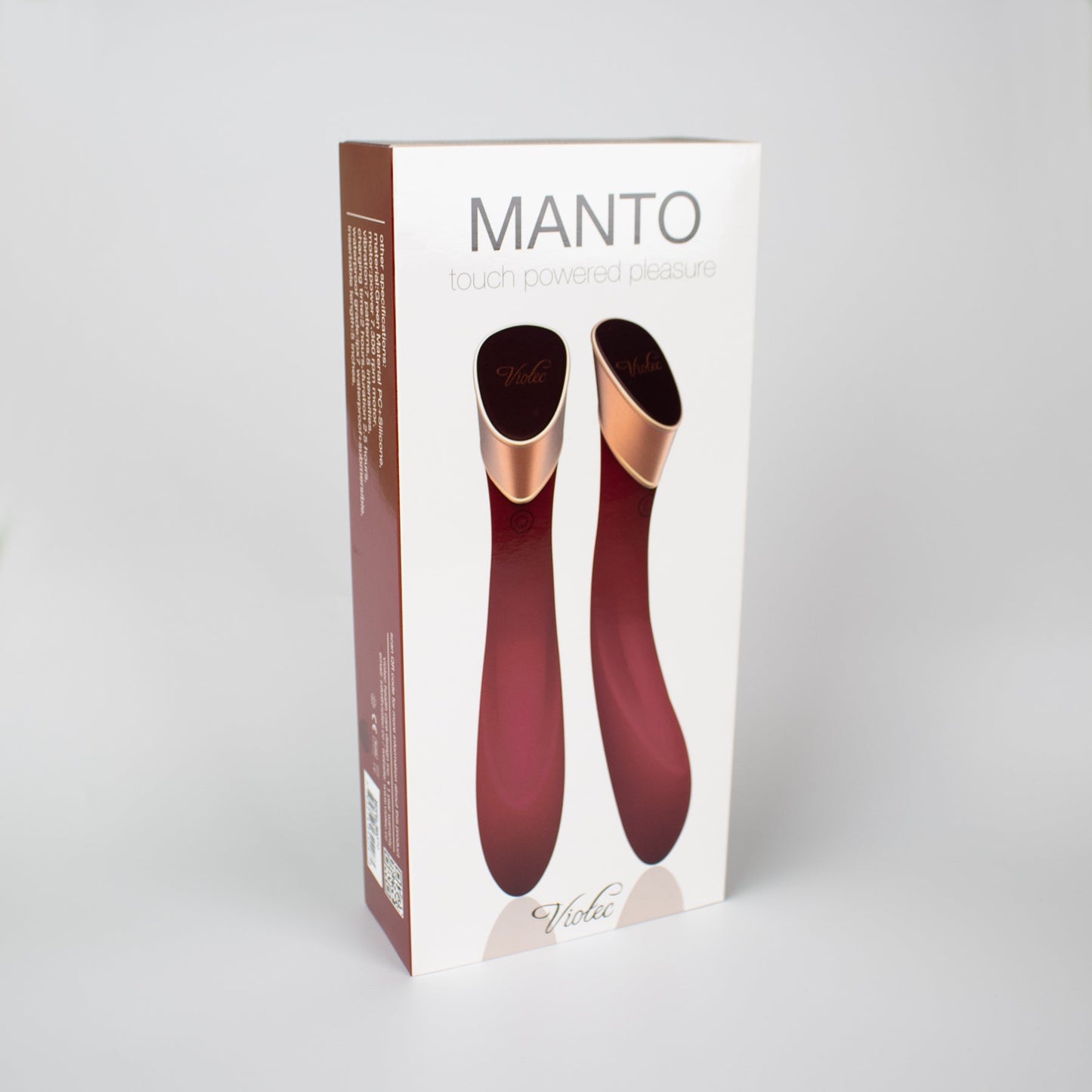 VIOTEC - MANTO TOUCH PANEL G-SPOT VIBRATOR WINE RED