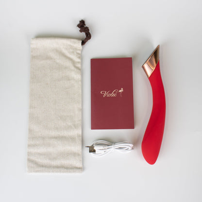 MANTO TOUCH PANEL G-SPOT VIBRATOR RED