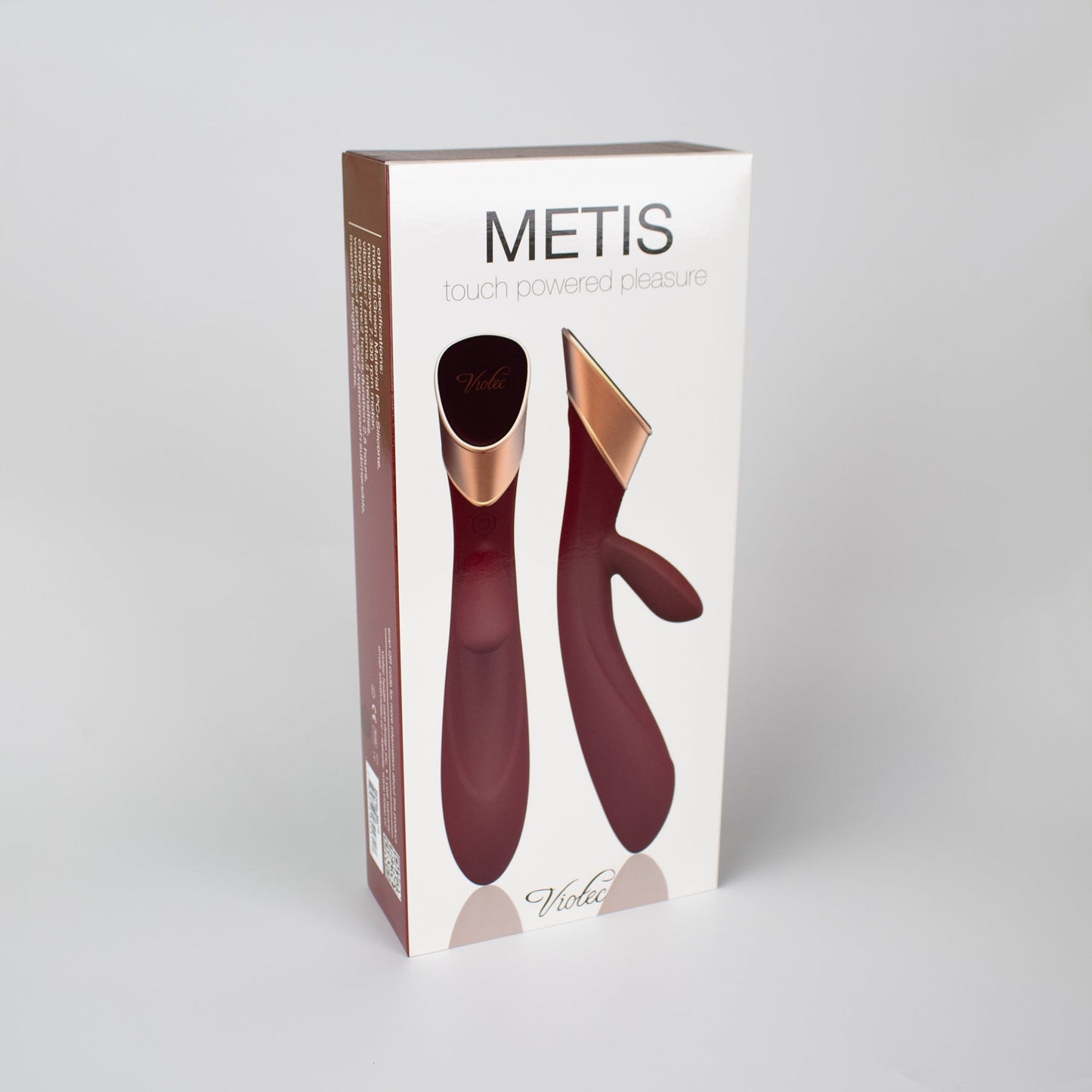 METIS TOUCH PANEL RABBIT VIBRATOR WINE RED