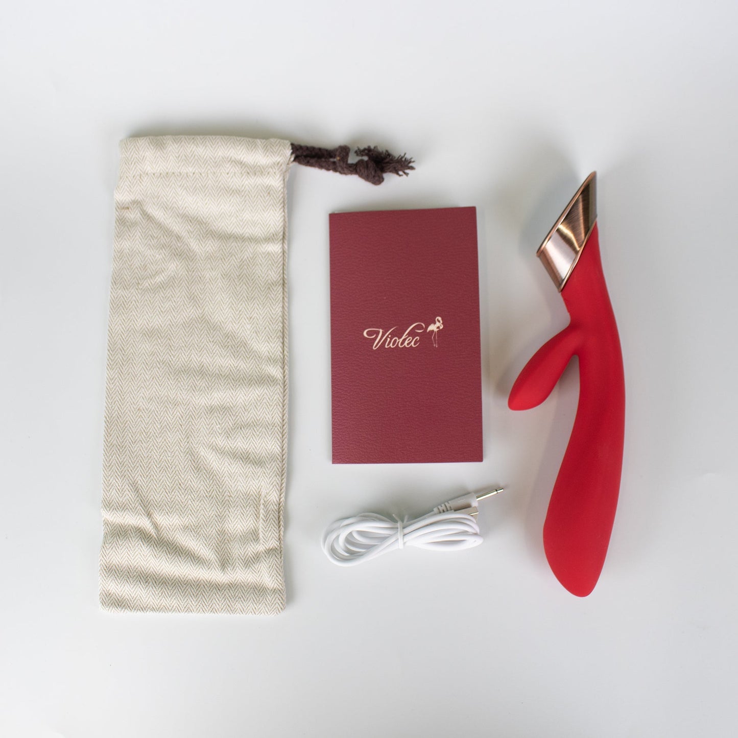 METIS TOUCH PANEL RABBIT VIBRATOR RED