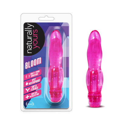 BLUSH - NATURALLY YOURS BLOOM SLIMLINE VIBRATOR PINK