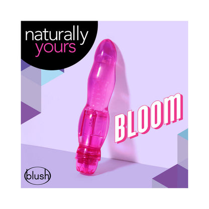 BLUSH - NATURALLY YOURS BLOOM SLIMLINE VIBRATOR PINK