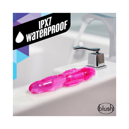 BLUSH - NATURALLY YOURS BLOOM SLIMLINE VIBRATOR PINK