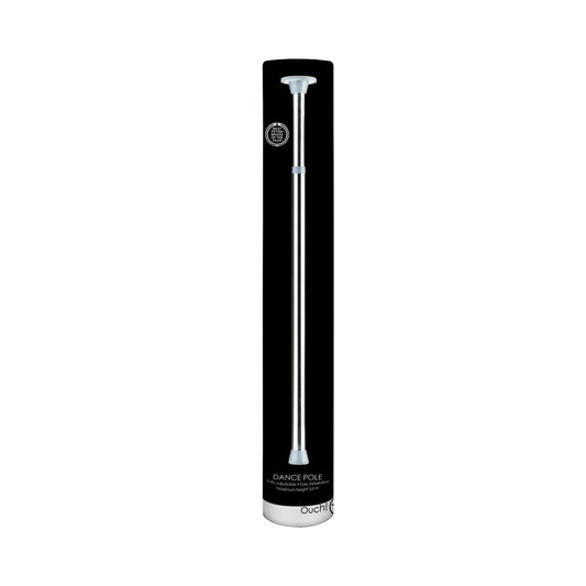 SHOTS - OUCH! FULLY ADJUSTABLE DANCE POLE SILVER