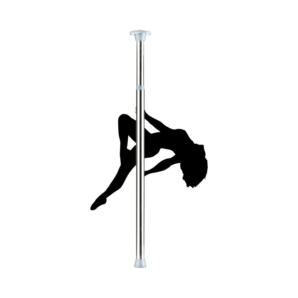 SHOTS - OUCH! FULLY ADJUSTABLE DANCE POLE SILVER