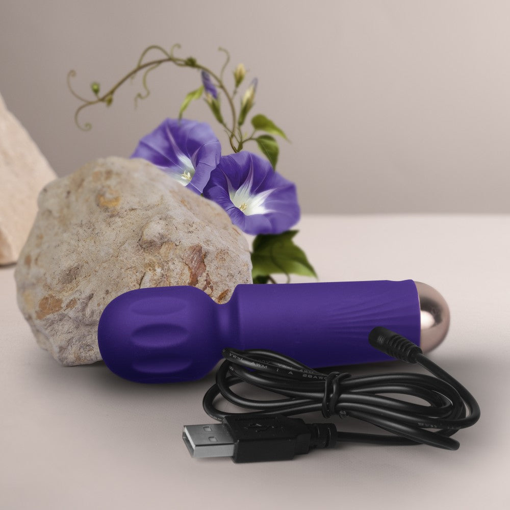 ROCKS-OFF - RECHARGEABLE MINI WAND - VIOLET DREAM