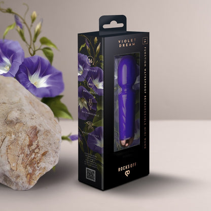 ROCKS-OFF - RECHARGEABLE MINI WAND - VIOLET DREAM
