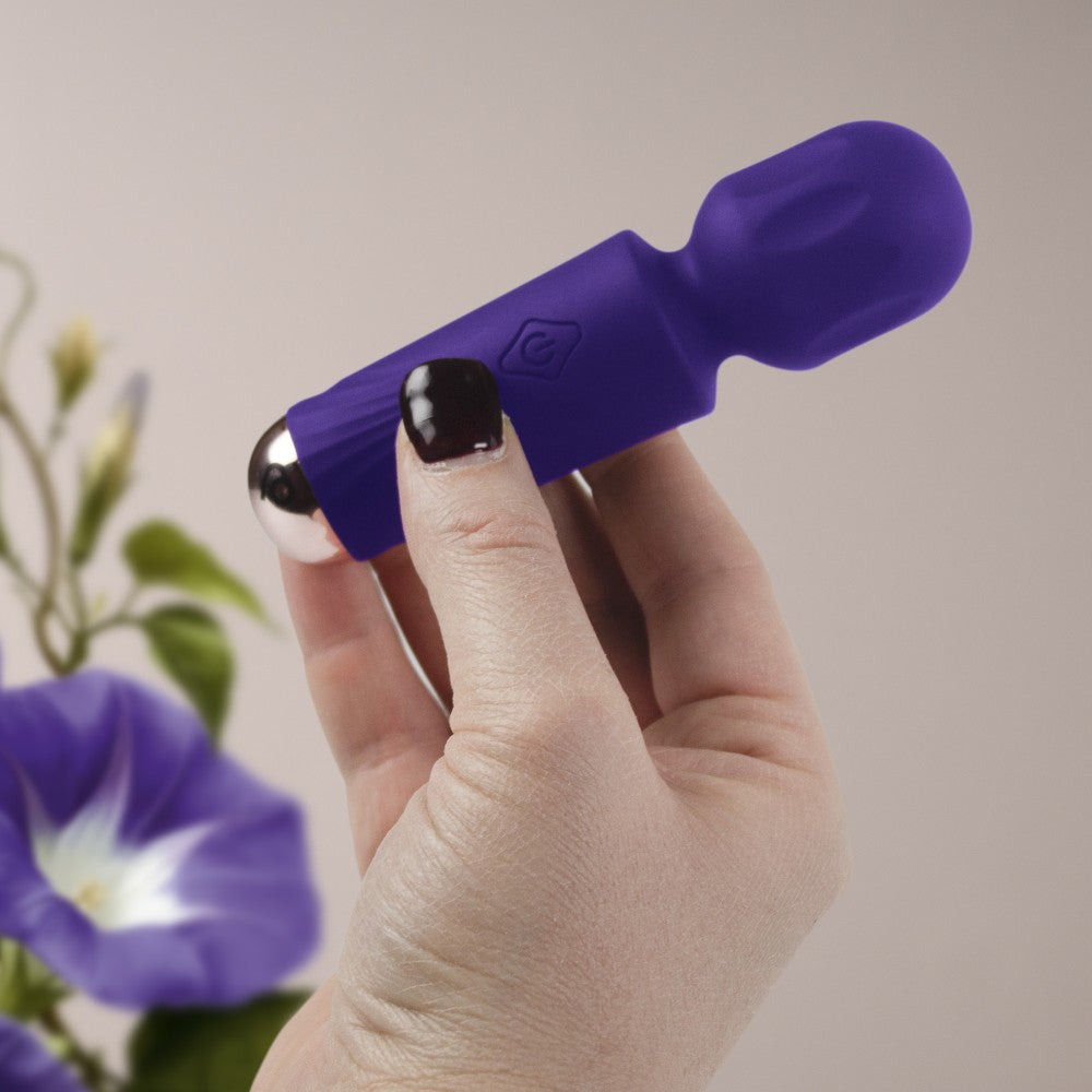 ROCKS-OFF - RECHARGEABLE MINI WAND - VIOLET DREAM
