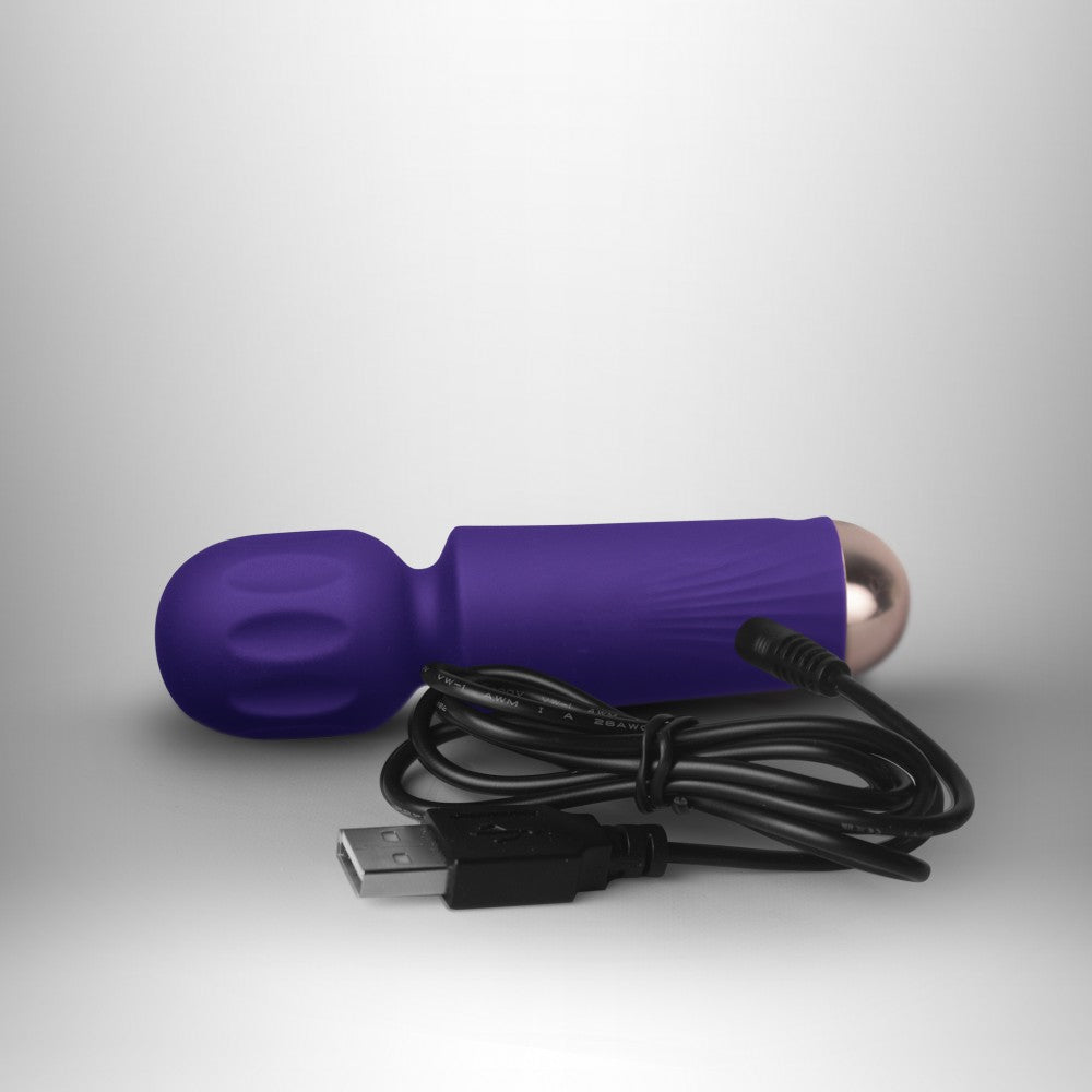 ROCKS-OFF - RECHARGEABLE MINI WAND - VIOLET DREAM