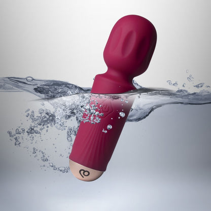 ROCKS-OFF - RECHARGEABLE MINI WAND - AZALEA RED