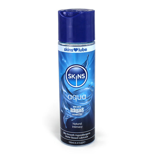 CREATIVE CONCEPTIONS - SKINS AQUA WATER-BASED LUBRICANT 4 OZ.