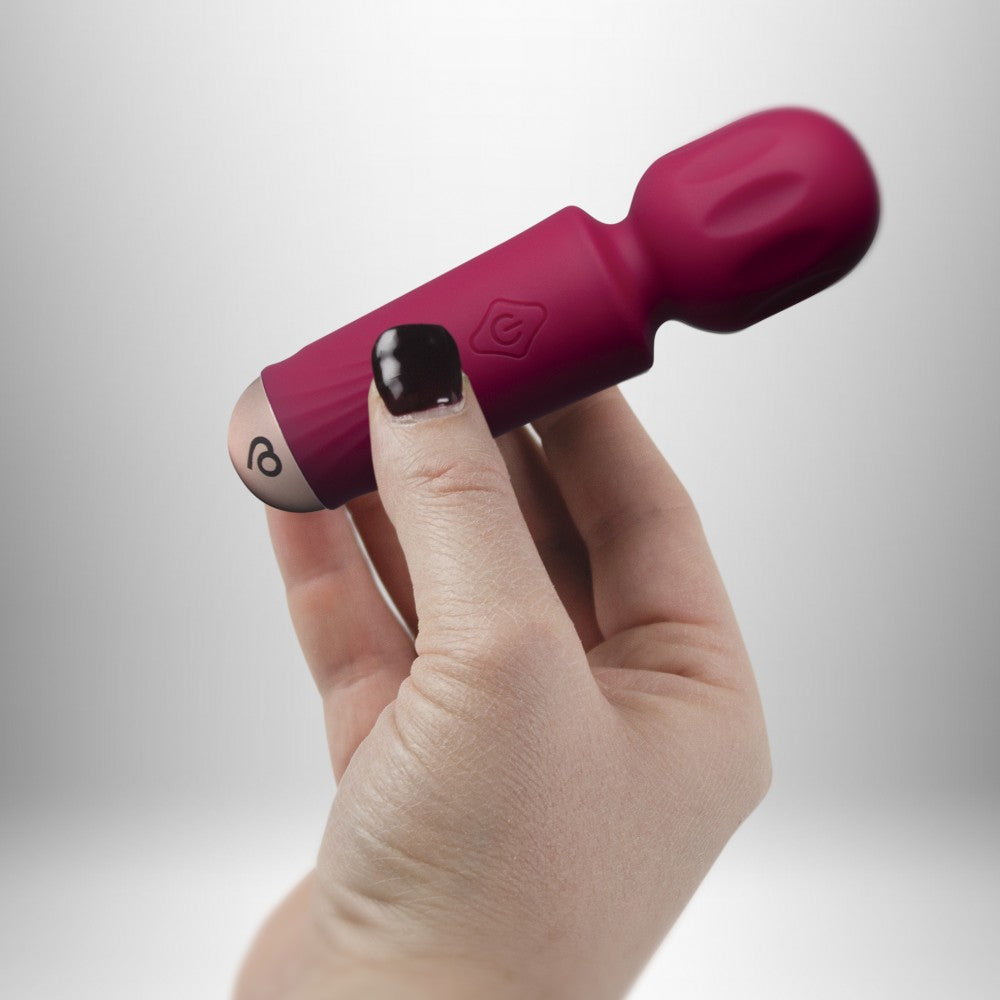 ROCKS-OFF - RECHARGEABLE MINI WAND - AZALEA RED