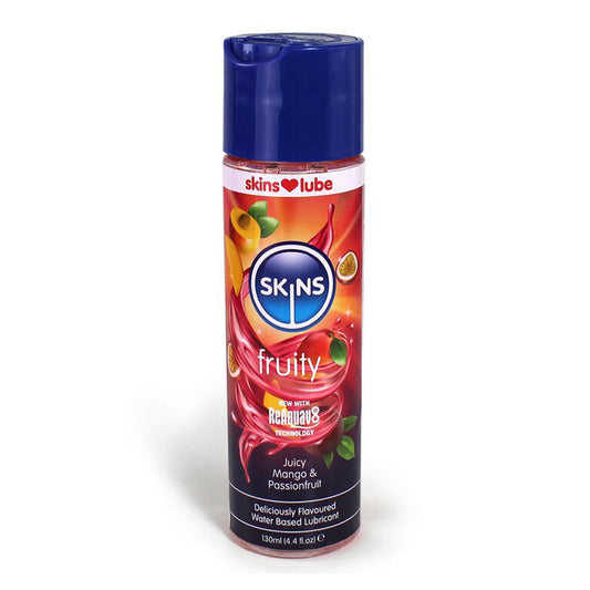 SKINS - LUBRICANTE ÍNTIMO CON BASE DE AGUA DE MANGO Y MARACUYÁ 130 ML