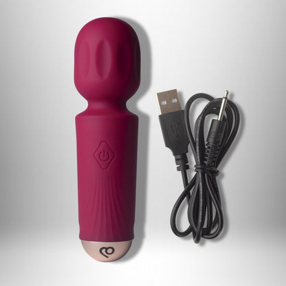 ROCKS-OFF - RECHARGEABLE MINI WAND - AZALEA RED