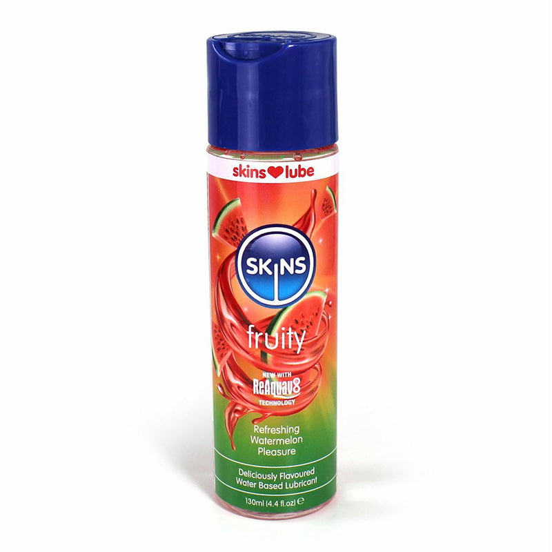 SKINS - FRUITY WATER-BASED LUBRICANT WATERMELON 130 ML