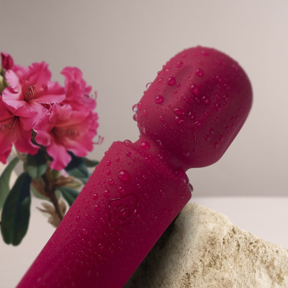 ROCKS-OFF - RECHARGEABLE MINI WAND - AZALEA RED