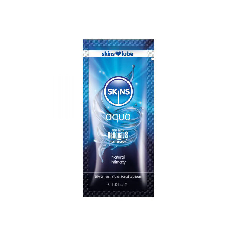 SKINS - AQUA WATER-BASED LUBRICANT SINGLE-DOSE 5 ML