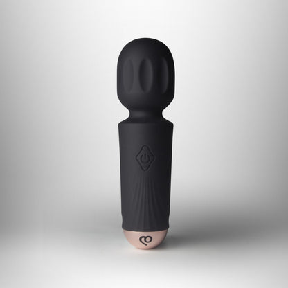 ROCKS-OFF - RECHARGEABLE MINI WAND - BLACK TULIP
