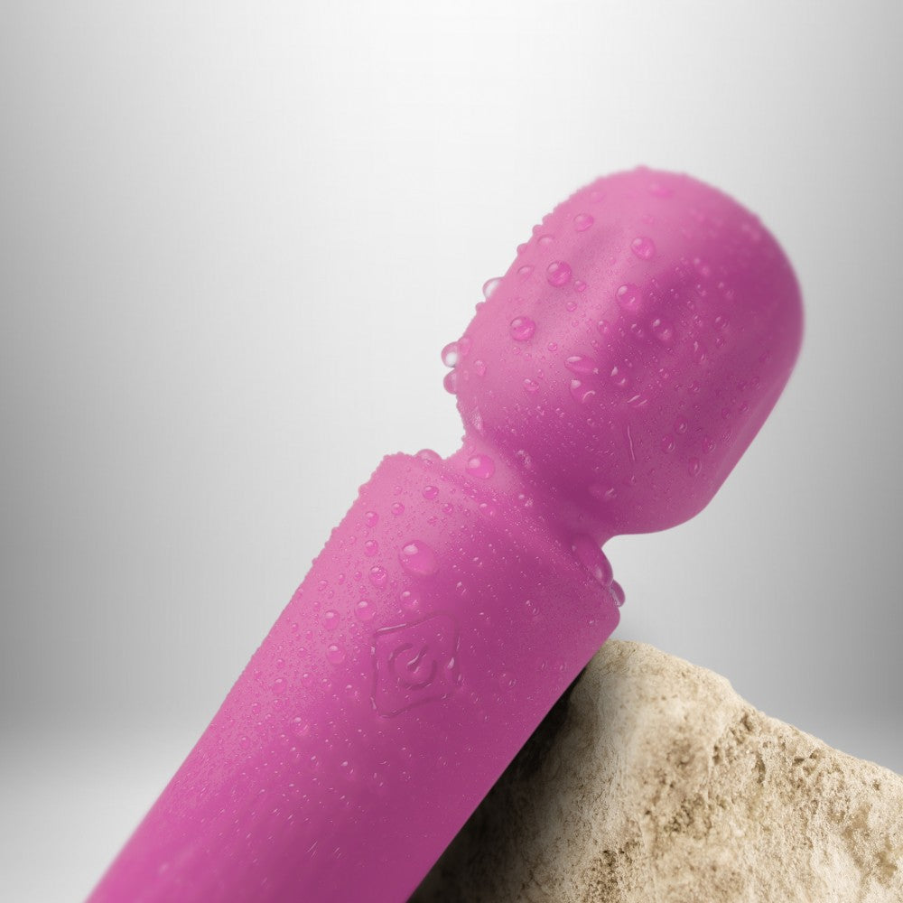 ROCKS-OFF - RECHARGEABLE MINI WAND - PEONY PINK