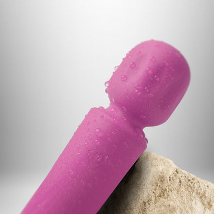 ROCKS-OFF - RECHARGEABLE MINI WAND - PEONY PINK